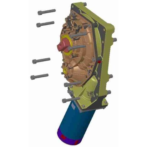 Motoréducteur 6QIKMR pour Qik 3e-4e Ditec 6qikmr Entrematic Garantie de pièce de rechange d'origine
