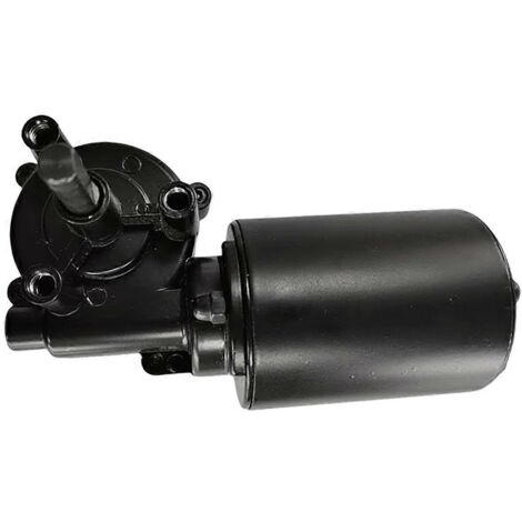 Motoréducteur à vitesse variable, boîtier de réducteur électrique, diamètre du moteur : 52 mm, noir