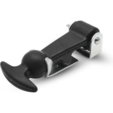 Motorhaubenclip  1er-Pack  Motorhaubenclip aus Gummi  122 x 39 x 33 mm  Verzinkter Stahl  Motorhauben-Schnellverschluss  für Rallye-Motorhaubenclip, Anhängerzubehör, Auto-Motorhaubenschloss