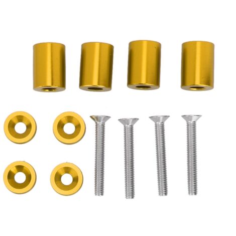 Motorhaubenheber aus 6 mm Aluminiumlegierung, goldfarben