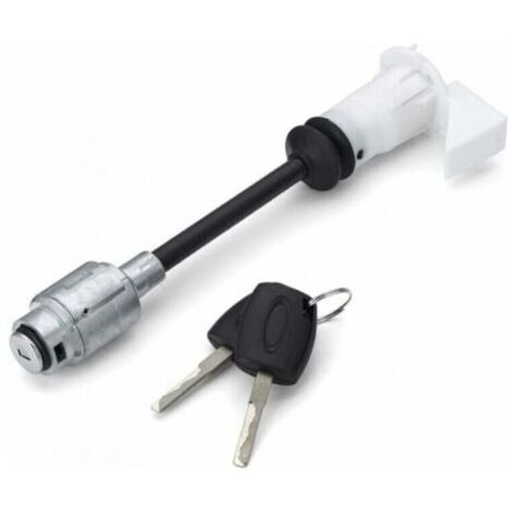 Motorhaubenschloss für Focus MK2 C-Max, Motorhauben-Entriegelungssatz 2004-2012 1343577 Lange Ausführung mit 2 Schlüsseln