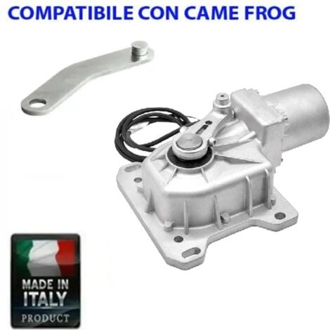 Motoriduttore Cromo 230v Motore Irreversibile Si Adatta A Came Cancello Battente