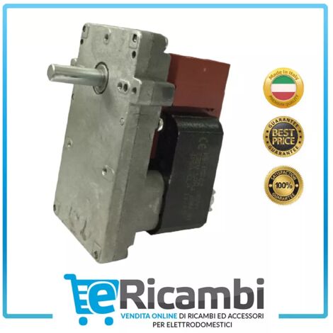 Motoriduttore Stufa a Pellet Kenta 1,5rpm K9115005 Albero 8,5mm Pacco 30mm