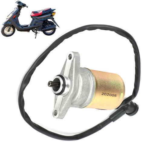 Motorino di avviamento in metallo per moto, ricambio per scooter, ATV e go-kart GY6 48cc 50cc 80cc.