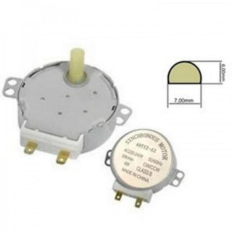 Motorino motore piatto rotante forno microonde rotante alberino 14mm 4 watt