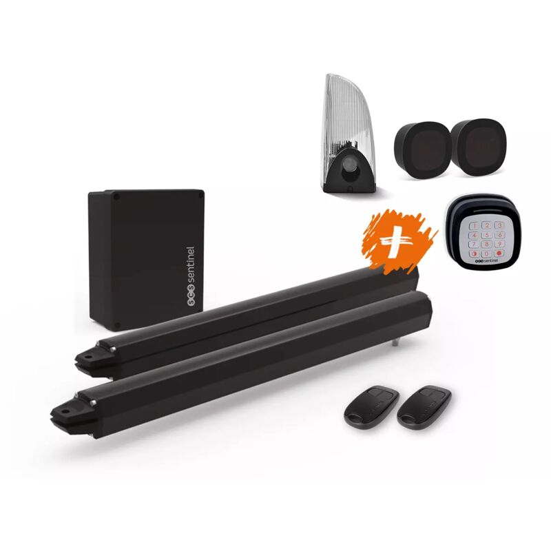 Motorisation à vis sans fin avec clavier à code sans fil, SimplyOpen 1 Comfort + - Scs Sentinel