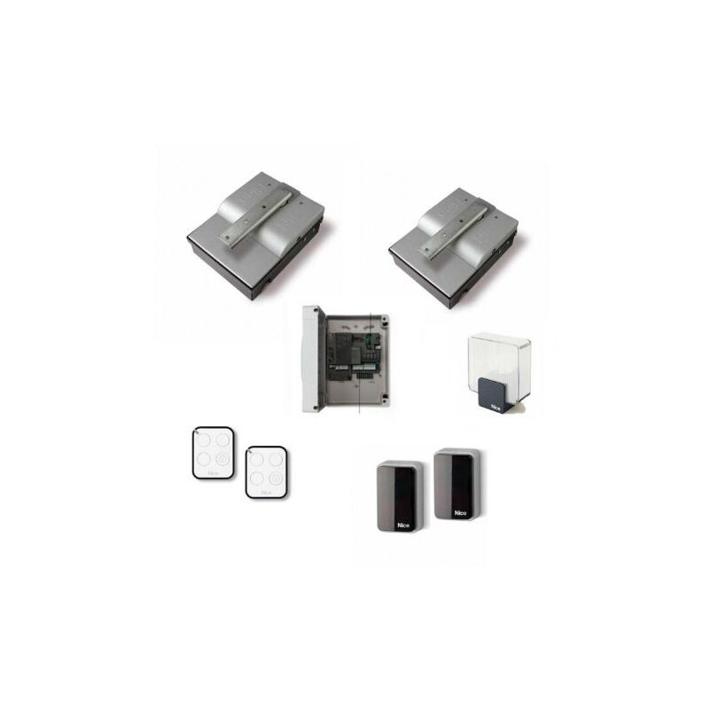 Kit S-Fab SFab 2024 bd per cancelli a battente ante 2,3m Nice SFAB2024BDKCE 24v