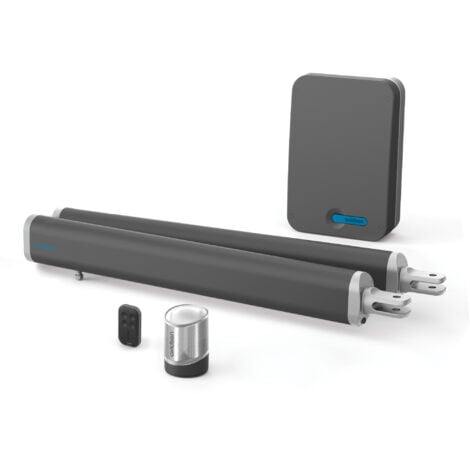 Motorisation pour portail à battants - Moteur à vérins - Teha-SE - Avidsen - 114176