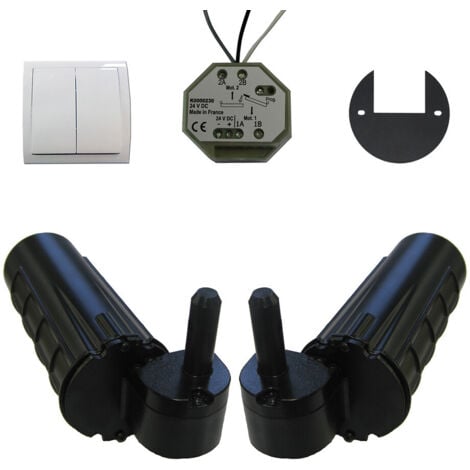 Motorisation pour volet 2 battants SLID'UP URANUS filaire - gond Ø 12 mm