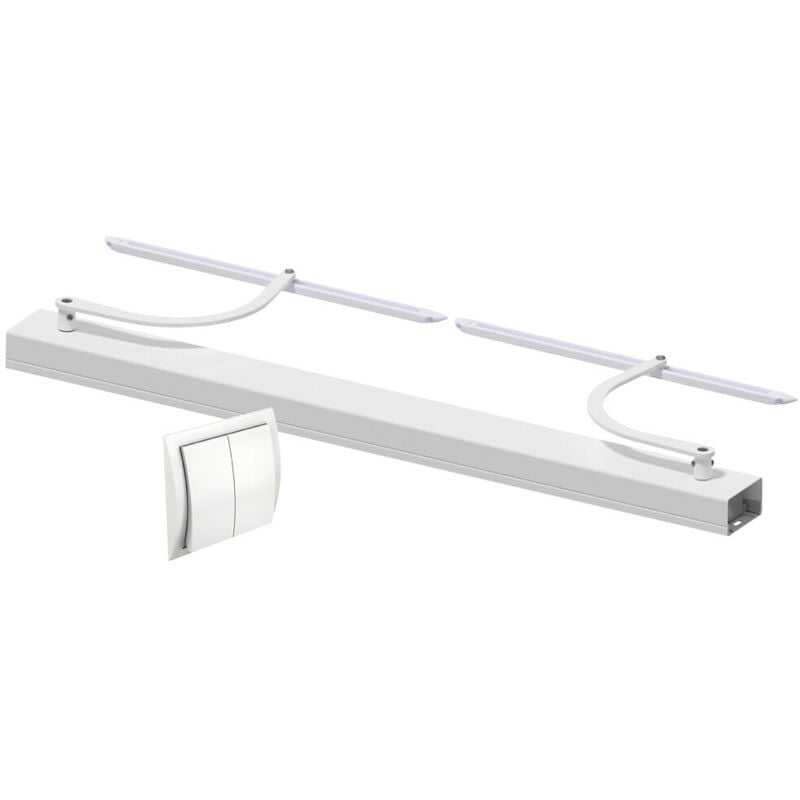 Motorisation pour volet 2 battants SLID'UP WINEO filaire - baie 800 à 1500 mm - blanc