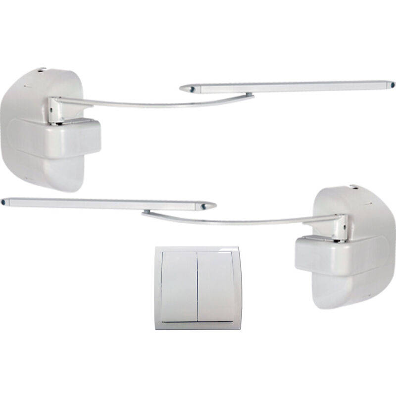 Motorisation pour volet 2 battants slid'up bra-vo filaire