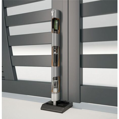 Motorisiertes elektrisches Bodenschloss - Electrodrop Locinox - ELECTRADROP R-ZILV