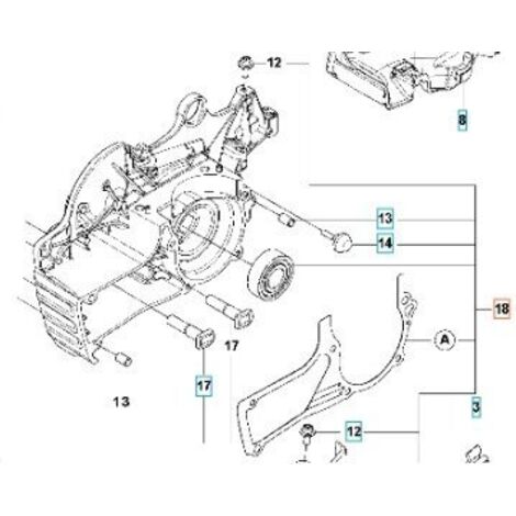 MOTORKURBELGEHÄUSE 597960803 ORIGINAL HUSQVARNA