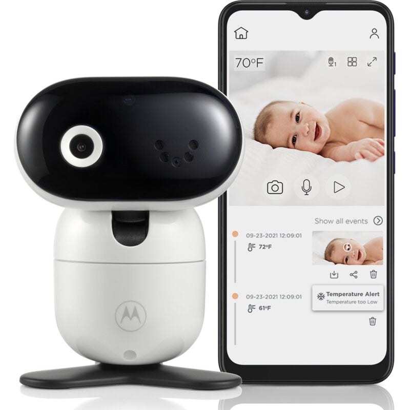 Image of Motorola - Nursery PIP1010 connect Baby Monitor con Nursery App e Visione Notturna