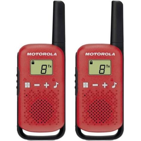 Motorola Solutions TALKABOUT T42 rot PMR-Handfunkgerät 2er Set