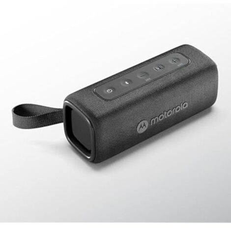 Motorola Sound - Enceinte Bluetooth sans fil ROKR 600 - Son puissant de 30W, résistant à l'eau et à la poussière, fonction de diffusion pour connecter plus de 20 enceintes, 6 heures de de lecture, noi