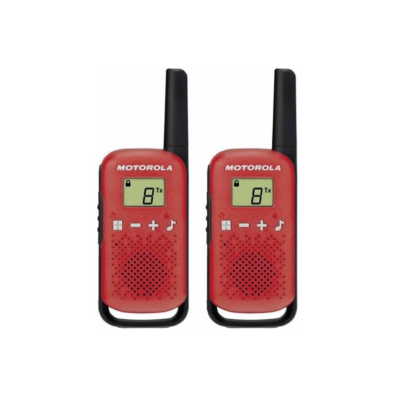 Image of Talkabout T42 ricetrasmittente 16 canali Nero, Rosso - Motorola