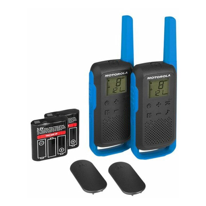 

Motorola - Walkie Talkie 8 Canales Neg/az 8 Km