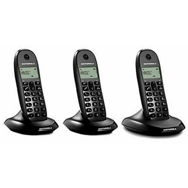 

Teléfono E07000D48B3AES03 (3 Pcs) Negro - Motorola