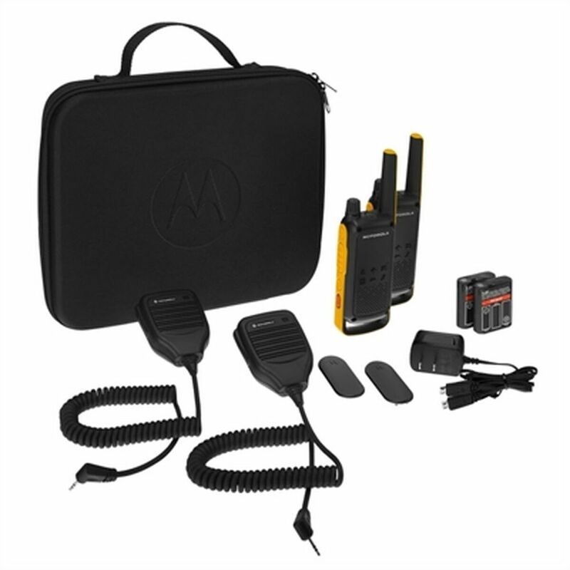 

Walkie-Talkie T82 Extreme RSM (2 Pcs) Negro Amarillo - Motorola
