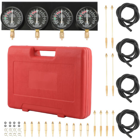 Motorrad 4 Vergaser Synchrontester 4 Synchronuhren Synchrontestgerät einstellen