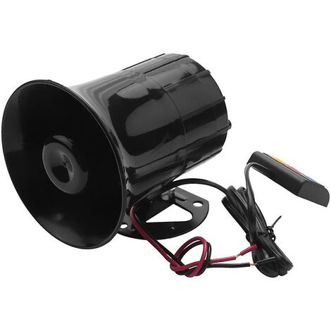 Motorrad Auto Van Fahrzeug Laute Sirene Sicherheitshupe 12v mit 3 Sounds
