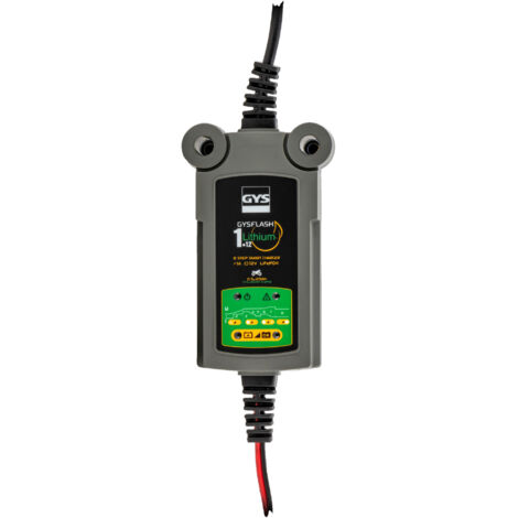 Motorrad-Batterieladegerät Gys GYSFLASH LITHIUM 1.12 für 12V-Batterien