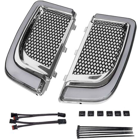 Motorrad Blinker Tracer Led Lauflicht Blinker Verkleidung Unteren Grills Für Touring Street