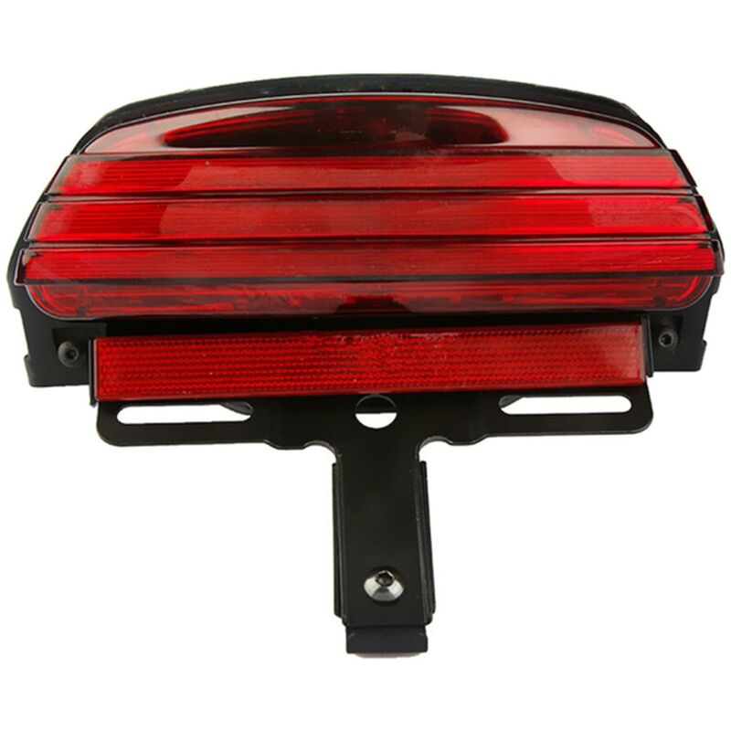 Image of Motorrad Drei Bar led Rücklicht Bremslicht Für Softtail Dinah Fatty Serie Modelle 2008- Rot