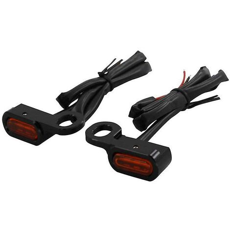 Motorrad Mini Led E Blinker Licht Lauf Anzeige Lampe Für R18 (orange)