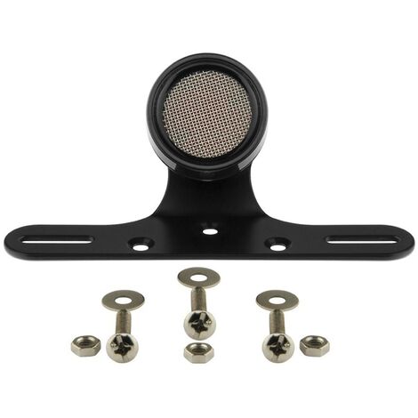 Motorrad Retro Led Mesh Grill Rücklicht Kennzeichen Bremse Hinten Stop Signal Beleuchtung Mit Halterung