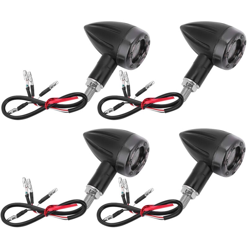 Image of Motorrad-Rücklicht, universelles 12V-Bremslicht, als Ersatzteil für Motorräder.