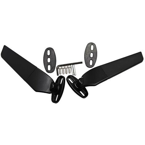 Motorrad-Rückspiegel, fester Windflügel-Rückspiegel, verstellbarer rotierender Rückspiegel für