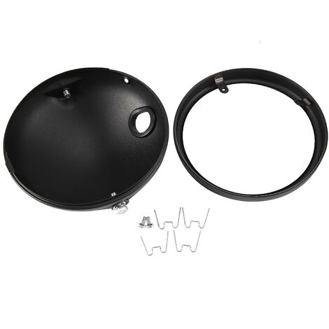 Motorrad-Scheinwerfer, 7-Zoll-Retro-Motorrad-modifizierter Scheinwerfer, LED-Scheinwerfergehäuse