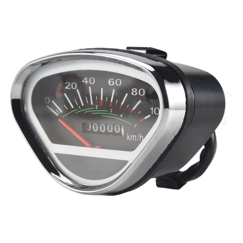 Image of Tlily - Motorrad Tachometer 100 Km / h Drehzahlmesser KilometerzäHler Instrument für 70
