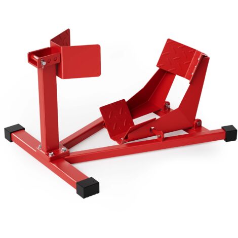 Transportwippe Montageständer Radhalter Vorderrad 17"-21" Motorrad Ständer Wippe Transportwippe Montageständer Radhalter Vorderrad 17"-21" Motorrad Ständer Wippe
