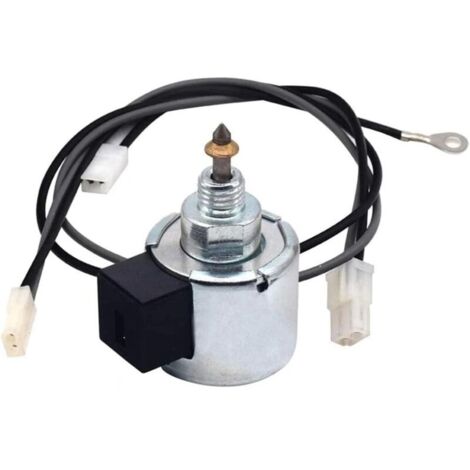 Motorradvergaser, Vergaser-Kraftstoffabschaltmagnet, Ersatz für Briggs für Stratton 694393 mit Vergaser für Vergaser