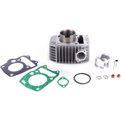 Motorradzylinderteile, passend für den Honda WAVE125 Motor: Zylinderlaufbuchsen, Kolben und 52,4 mm Zylinderbohrung.