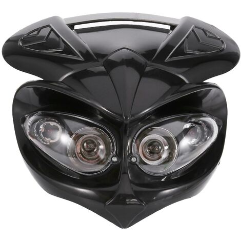 Motorräder Universal Verkleidung Kopf Licht Lampe Motorrad Dual Scheinwerfer Für F-eagle