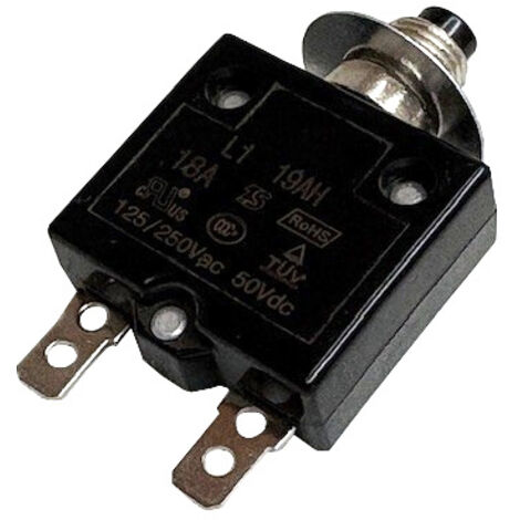 Motorschutzschalter 19AH Drucktastenschalter 250V 18A 2Pin