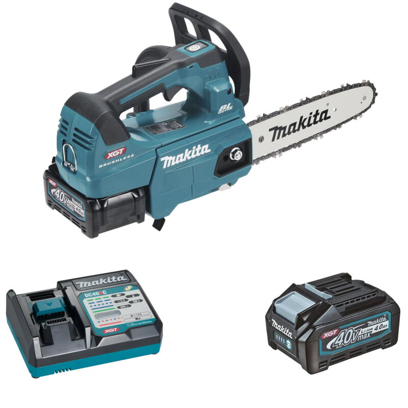 Makita - Motosega 40V max 25 cm 2 batt.BL4040 + caricatore - UC002GM202