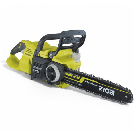 Motosega a batteria brushless 36V con barra 35 cm e freno catena automatico