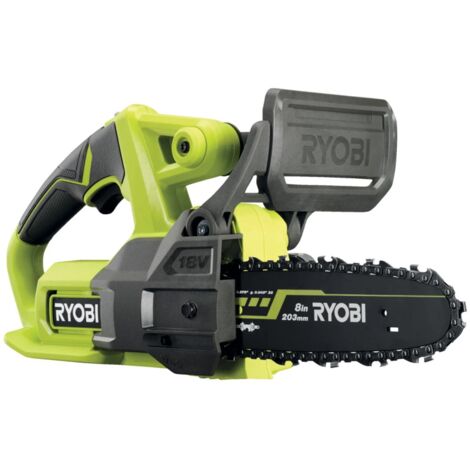 motosega a batteria ryobi "ry18cs20a-0" barra 20 cm 18v, solo corpo macchina