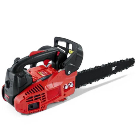 Motosega a scoppio 25.4cc per potatura con barra carving 25cm accensione facile e serbatoi traslucidi