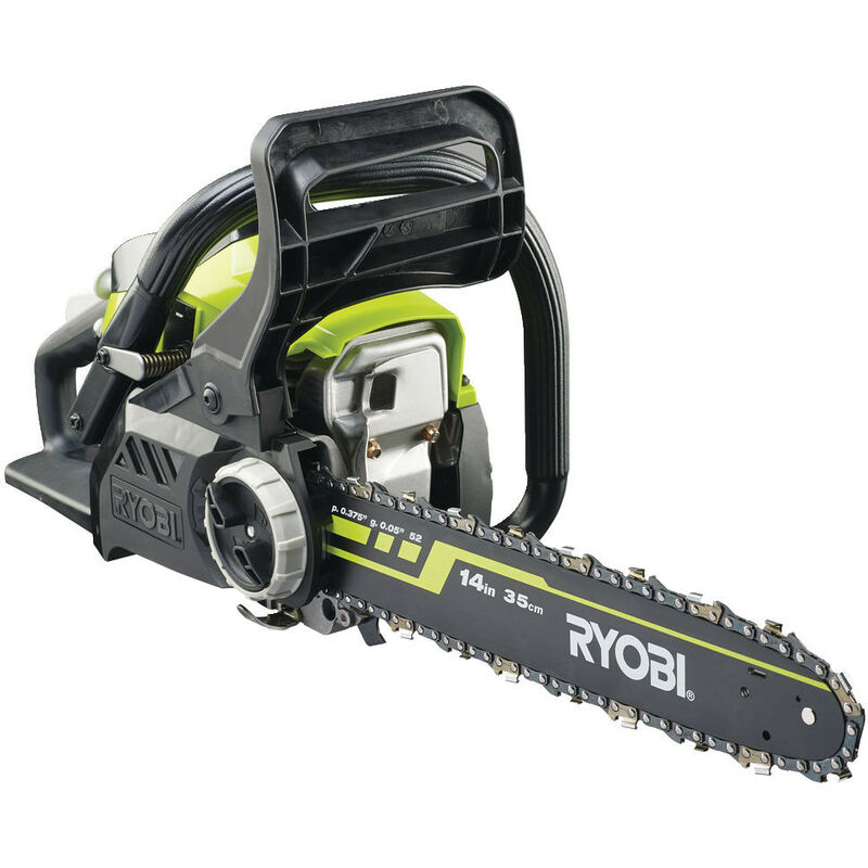 RCS3835T - motosega a scoppio barra da 35 potente motore full crank powr xt 2T 37CC 1,8CV Ryobi