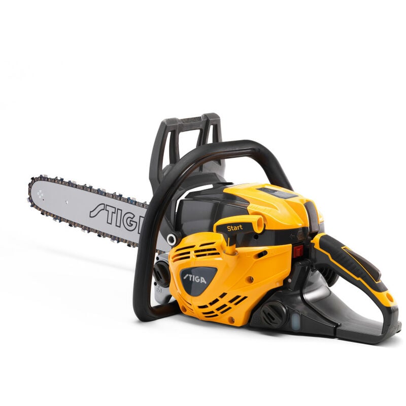 Stiga - Tronçonneuse à moteur à essence de 42,4 cm3 (1,9 kW) avec guide-chaîne de 40 cm, sp 426 (16)