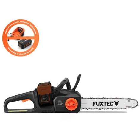 Motosierra a batería sin cable 2x20V - FUXTEC FX-E2KSSET - longitud de corte 35 cm, sin batería ni cargador