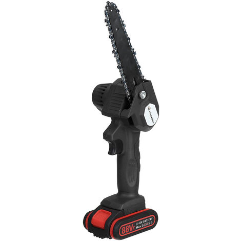 Motosierra a batería VIOLEWORKS 4'' 18V Con 2 baterías