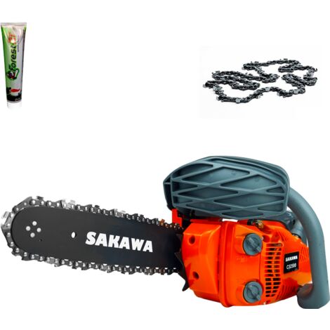 Motosierra de Gasolina Espada 12 + Aceite 125ml + Cadenas