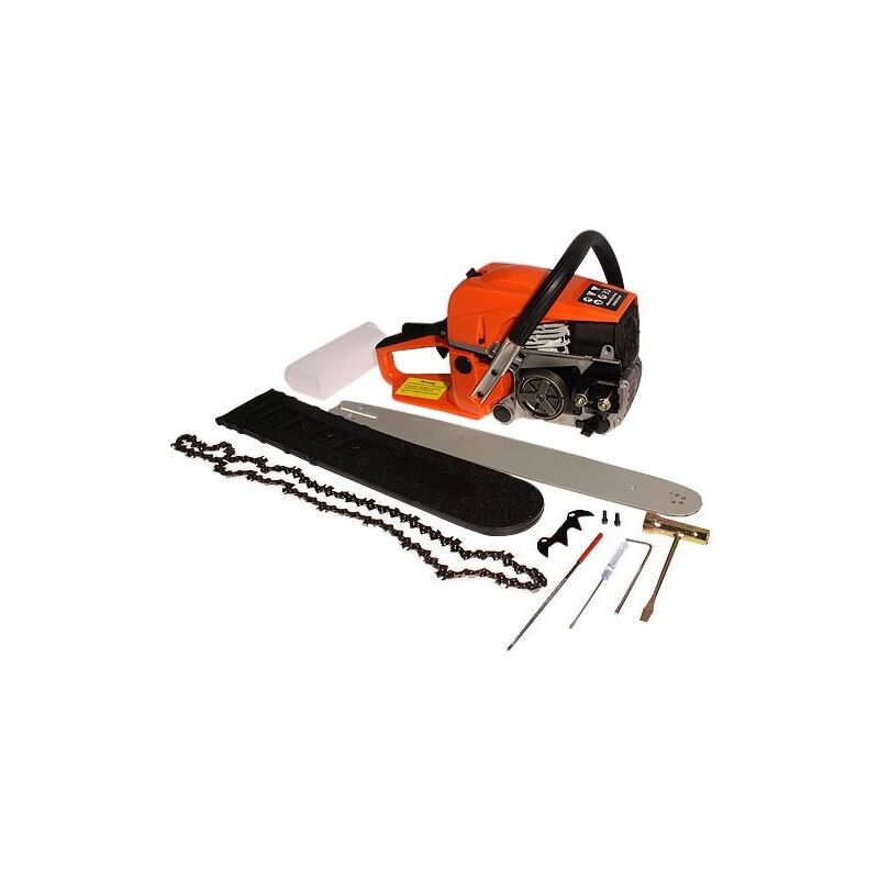 

Motosierra Profesional De Gasolina 52Cc, 3,5Cv Y Espada De 55 Cm De Longitud